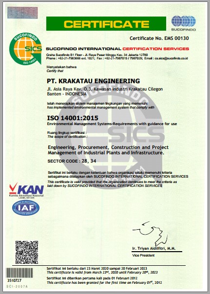 ISO 14001-2015 (2020-2023)